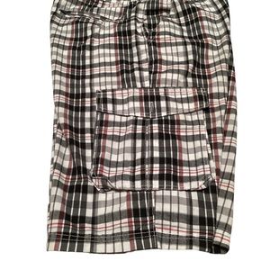 Most Official Seven mens plaid cargo shorts, 36W